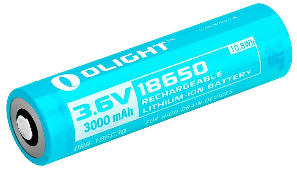 Olight ORB3-186C30 Акумуляторна батарея 18650 Li-Ion 3000mAh для H2R ORB3186C30: Приваблива ціна - Купити у Польщі на 2407.PL!