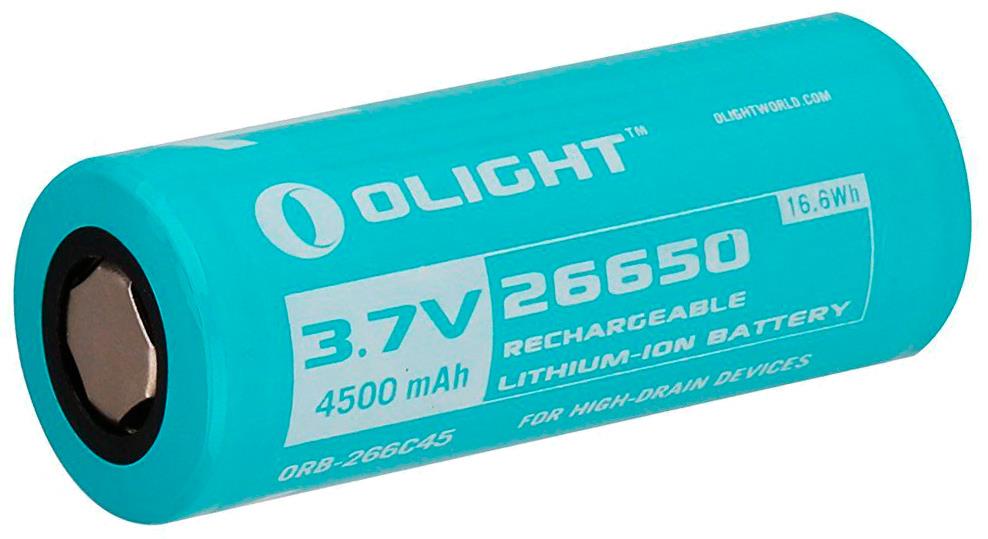 Olight 26650 BAT bateria 3.7v 4500mah do 26650 r50 26650BAT: Dobra cena w Polsce na 2407.PL - Kup Teraz!