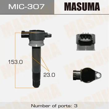 Masuma MIC-307 Катушка зажигания MIC307: Отличная цена - Купить в Польше на 2407.PL!