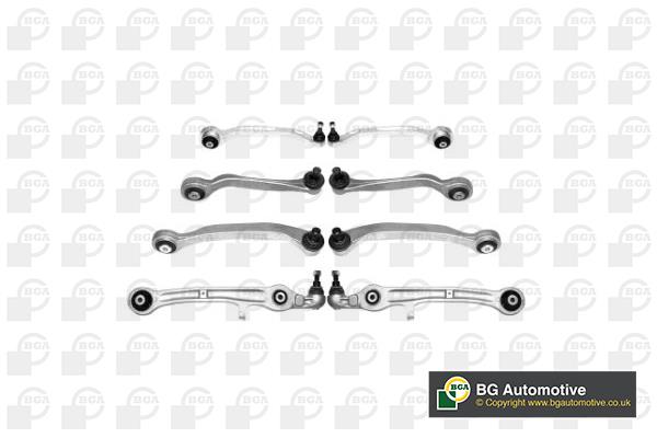 BGA KS0109 Suspension arm front lower left KS0109: Buy near me at 2407.PL in Poland at an Affordable price!