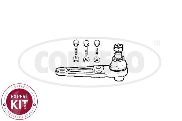 Corteco 49395975 Ball joint front lower left arm 49395975: Buy near me at 2407.PL in Poland at an Affordable price!
