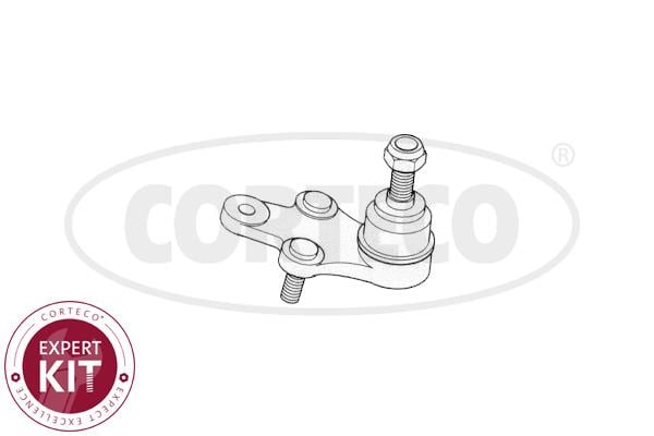 Corteco 49395999 Ball joint front lower left arm 49395999: Buy near me in Poland at 2407.PL - Good price!