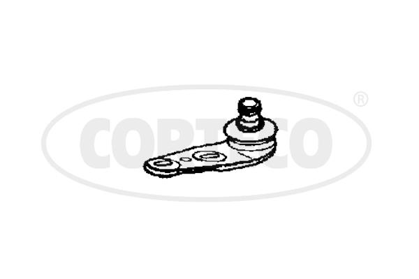 Corteco 49400052 Ball joint front lower left arm 49400052: Buy near me at 2407.PL in Poland at an Affordable price!