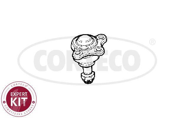 Corteco 49400941 Front upper arm ball joint 49400941: Buy near me in Poland at 2407.PL - Good price!