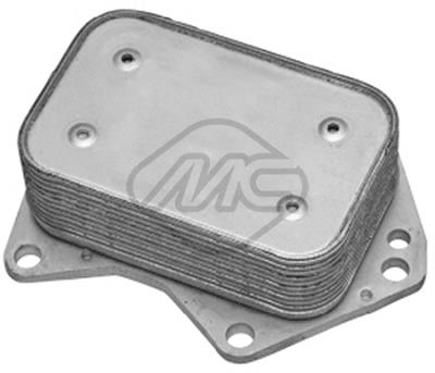 Metalcaucho 39017 Oil Cooler, engine oil 39017: Buy near me in Poland at 2407.PL - Good price!