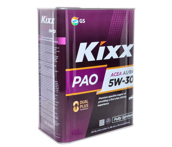 Kixx GS1131566 Моторное масло Kixx PAO 5W-30, 4л GS1131566: Отличная цена - Купить в Польше на 2407.PL!