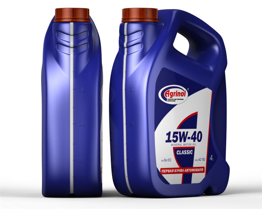 Agrinol AGRINOL 15W-40 SF/CC 4Л Моторное масло Agrinol Standard 15W-40, 4л AGRINOL15W40SFCC4: Отличная цена - Купить в Польше на 2407.PL!