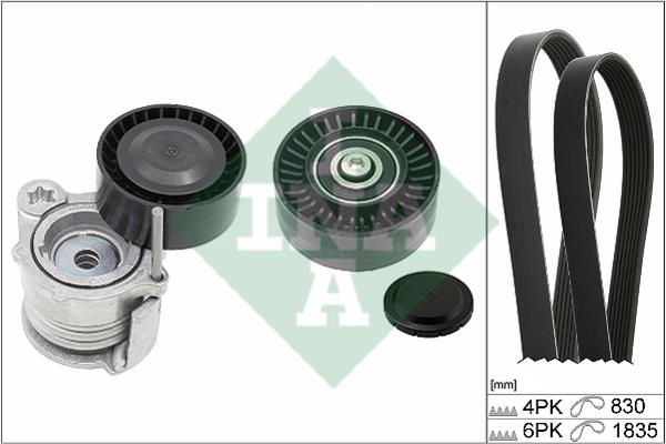 INA 529 0359 10 Drive belt kit 529035910: Buy near me in Poland at 2407.PL - Good price!