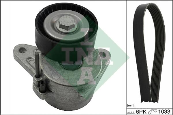 INA 529 0367 10 Drive belt kit 529036710: Buy near me at 2407.PL in Poland at an Affordable price!