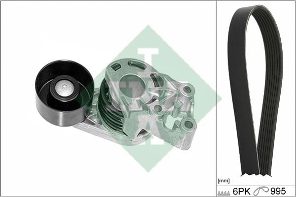 INA 529 0378 10 Drive belt kit 529037810: Buy near me at 2407.PL in Poland at an Affordable price!