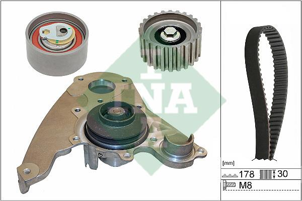 INA 530 0232 30 TIMING BELT KIT WITH WATER PUMP 530023230: Buy near me in Poland at 2407.PL - Good price!