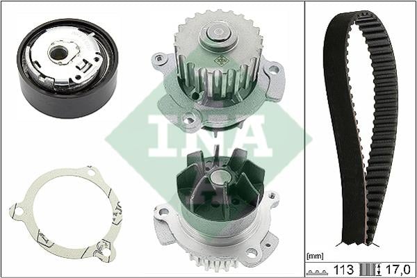 INA 530 0663 30 TIMING BELT KIT WITH WATER PUMP 530066330: Buy near me in Poland at 2407.PL - Good price!