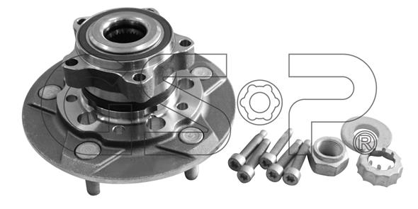 GSP 9331009K Wheel hub with front bearing 9331009K: Buy near me in Poland at 2407.PL - Good price!