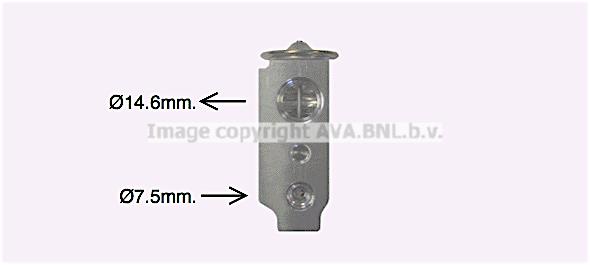 AVA HY1467 Air conditioner expansion valve HY1467: Buy near me in Poland at 2407.PL - Good price!