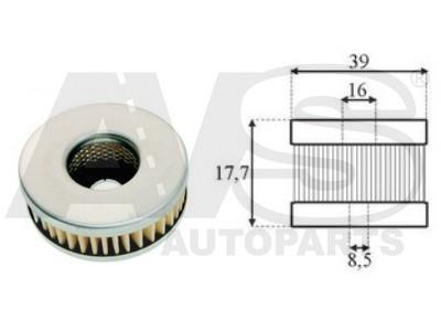 AVS Autoparts G105 Fuel filter G105: Buy near me in Poland at 2407.PL - Good price!