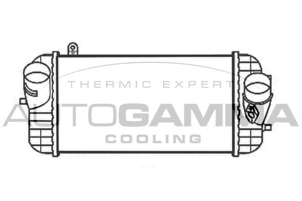 Autogamma 107923 Intercooler, charger 107923: Buy near me in Poland at 2407.PL - Good price!