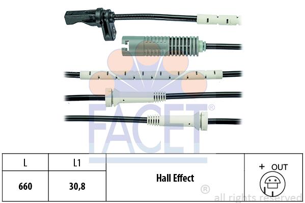 Facet 21.0089 Sensor 210089: Buy near me in Poland at 2407.PL - Good price!