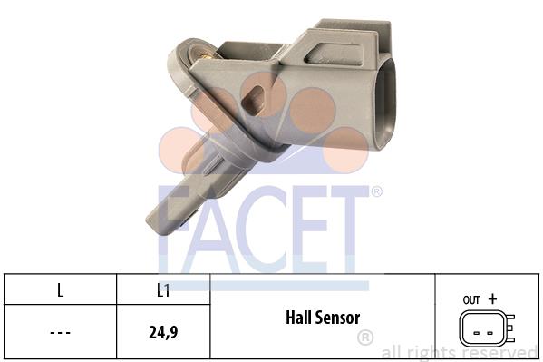 Facet 21.0181 Sensor 210181: Buy near me in Poland at 2407.PL - Good price!