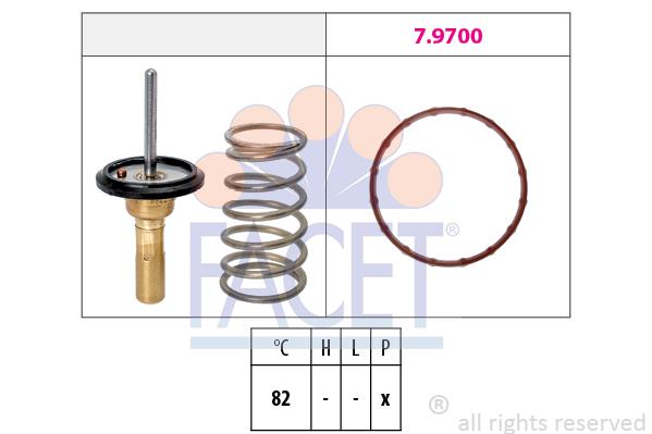 Facet 7.8992 Thermostat, Kühlmittel 78992: Kaufen Sie zu einem guten Preis in Polen bei 2407.PL!