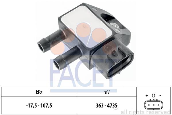 Facet 10.3342 Sensor 103342: Buy near me in Poland at 2407.PL - Good price!