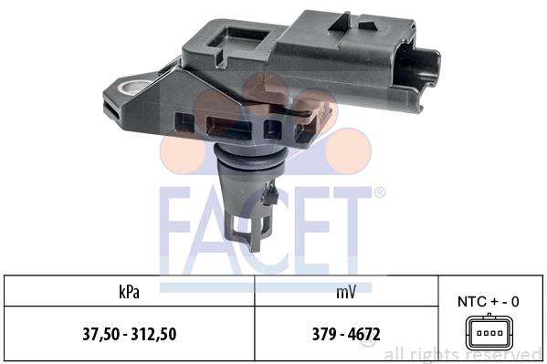 Facet 10.3335 MAP Sensor 103335: Buy near me at 2407.PL in Poland at an Affordable price!