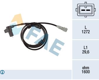 FAE 78375 Sensor 78375: Buy near me in Poland at 2407.PL - Good price!