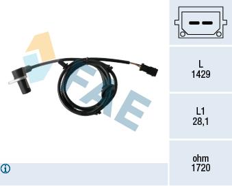 FAE 78460 Sensor 78460: Buy near me in Poland at 2407.PL - Good price!