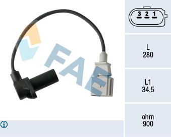 FAE 79479 Crankshaft position sensor 79479: Buy near me in Poland at 2407.PL - Good price!