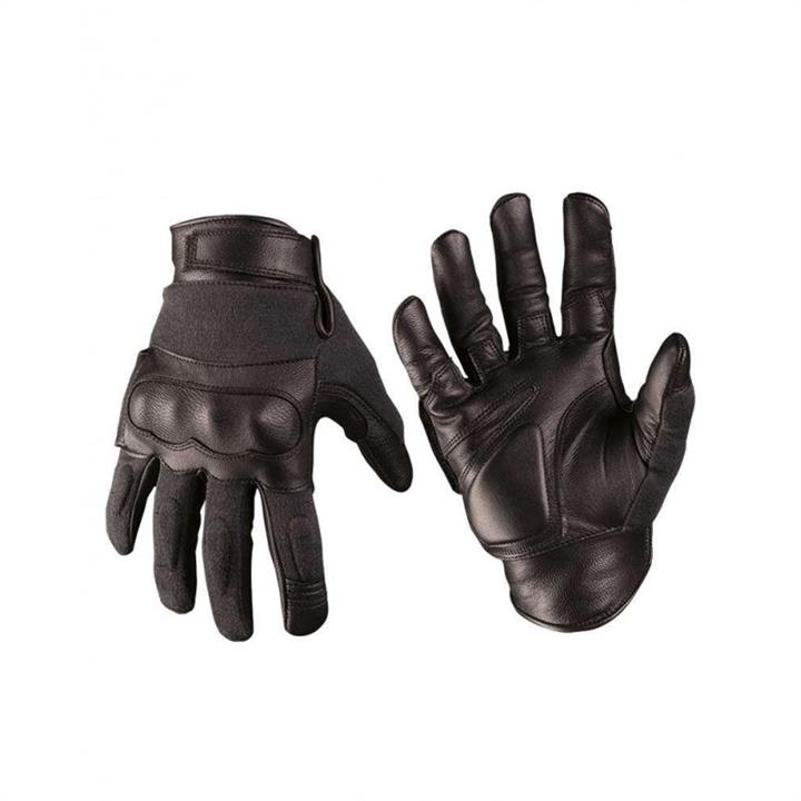 Mil-tec 12504202-M Aramid Leather Tactical Gloves Black, M 12504202M: Buy near me in Poland at 2407.PL - Good price!