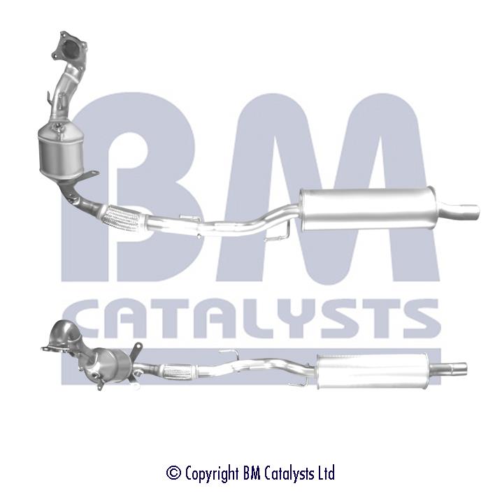 BM Catalysts BM92092H Catalytic Converter BM92092H: Buy near me in Poland at 2407.PL - Good price!