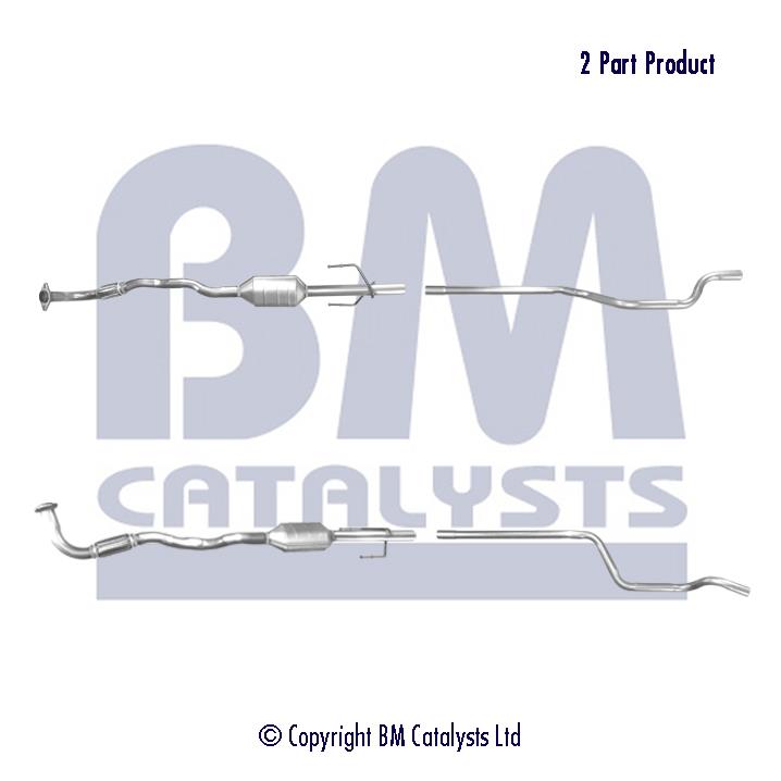 BM Catalysts FK80362 Комплект монтажний системи випуску відпрацьованих газів FK80362: Приваблива ціна - Купити у Польщі на 2407.PL!