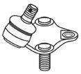 Frap F3831 Front lower arm ball joint F3831: Buy near me in Poland at 2407.PL - Good price!
