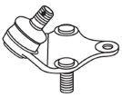 Frap F4198 Front lower arm ball joint F4198: Buy near me in Poland at 2407.PL - Good price!