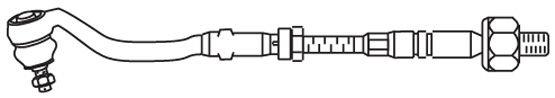 Frap FT/600 Поперечная рулевая тяга FT600: Отличная цена - Купить в Польше на 2407.PL!