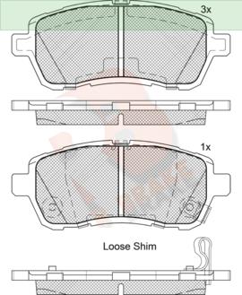 R Brake RB1881-208 Scheibenbremsbeläge vorne eingestellt RB1881208: Bestellen Sie in Polen zu einem guten Preis bei 2407.PL!