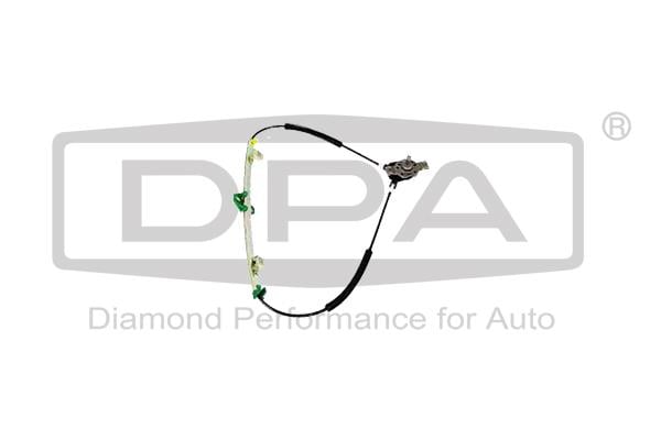 Diamond/DPA 88370089302 Front left window regulator 88370089302: Buy near me at 2407.PL in Poland at an Affordable price!