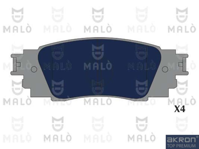 Malo 1051213 Brake Pad Set, disc brake 1051213: Buy near me in Poland at 2407.PL - Good price!