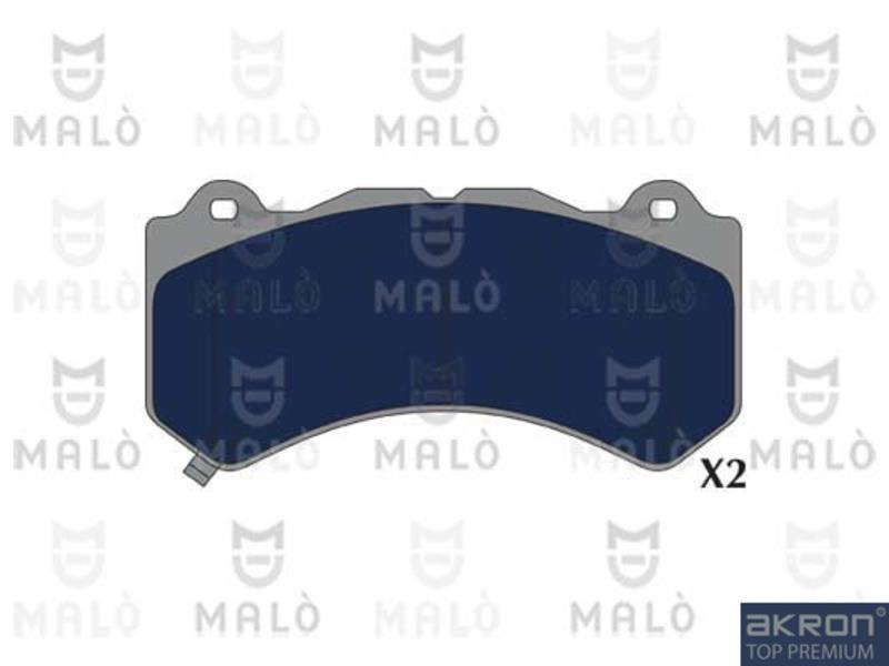 Malo 1051228 Brake Pad Set, disc brake 1051228: Buy near me in Poland at 2407.PL - Good price!