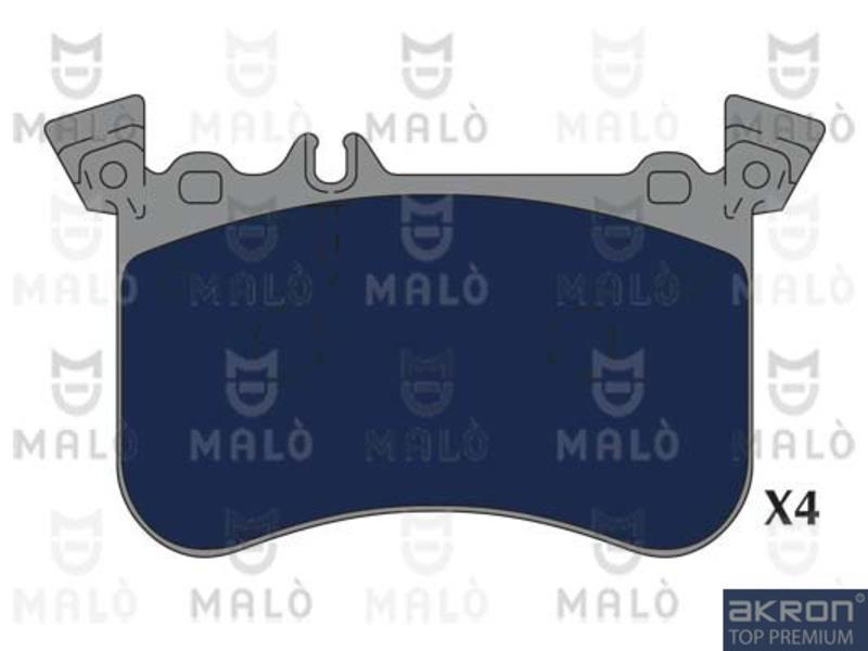 Malo 1051245 Brake Pad Set, disc brake 1051245: Buy near me in Poland at 2407.PL - Good price!