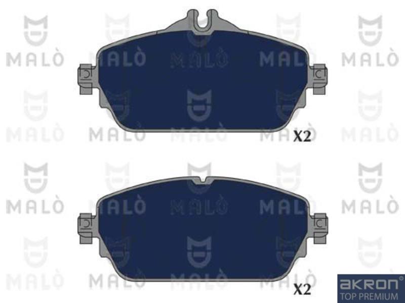Malo 1051273 Brake Pad Set, disc brake 1051273: Buy near me in Poland at 2407.PL - Good price!