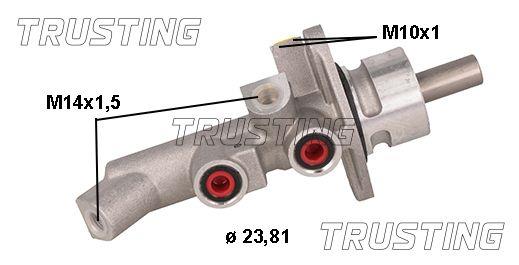 Trusting PF1119 Главный тормозной цилиндр PF1119: Отличная цена - Купить в Польше на 2407.PL!