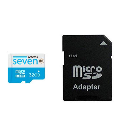 Seven System 26055 Карта памяти SEVEN Systems MicroSDHC + Адаптер SD 32GB Class 10 26055: Отличная цена - Купить в Польше на 2407.PL!