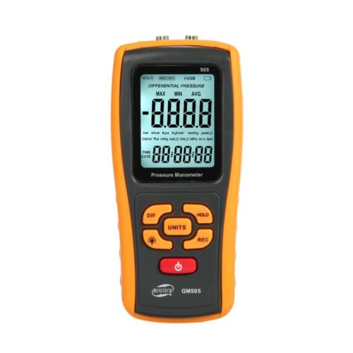 Benetech GM505 USB Differential Micromanometer, ± 2.49 kPa GM505: Buy near me in Poland at 2407.PL - Good price!