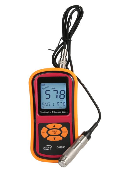 Benetech GM280 Coating thickness gauge nFe, 0-1500 microns GM280: Buy near me in Poland at 2407.PL - Good price!