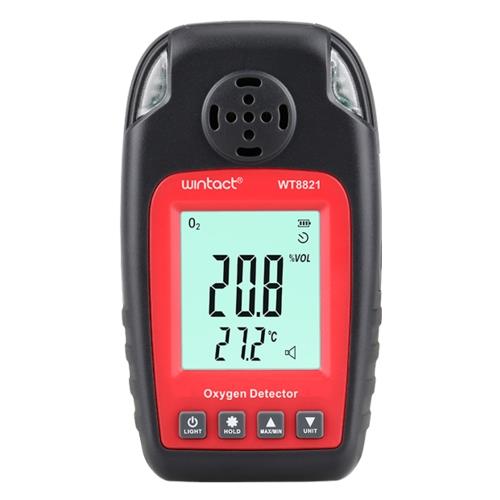 Wintact WT8821 O2 oxygen monitor + thermometer (0-25% VOL, 0-50 ° C) WT8821: Buy near me in Poland at 2407.PL - Good price!