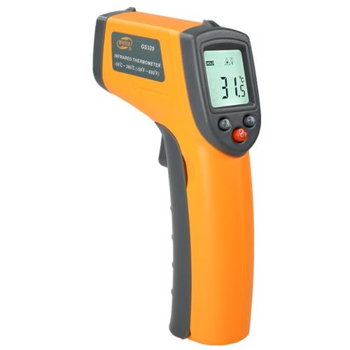 Benetech GM320 Non-contact infrared thermometer (pyrometer) -50-400 ° C, 12: 1, EMS 0.95 GM320: Buy near me in Poland at 2407.PL - Good price!
