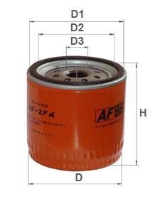 Alpha Filter AF274 Oil Filter AF274: Buy near me in Poland at 2407.PL - Good price!