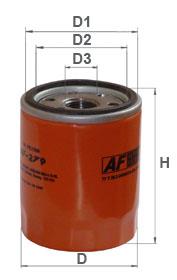 Alpha Filter AF 279 Oil Filter AF279: Buy near me in Poland at 2407.PL - Good price!