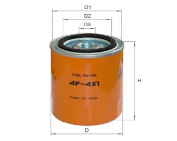 Alpha Filter AF 451 Фільтр палива AF451: Приваблива ціна - Купити у Польщі на 2407.PL!