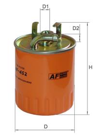 Alpha Filter AF 452 Fuel filter AF452: Buy near me in Poland at 2407.PL - Good price!